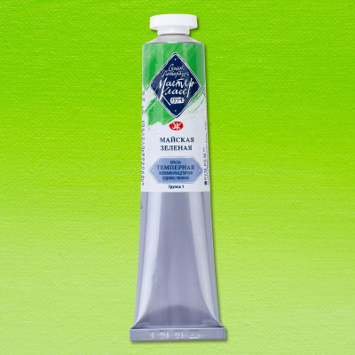 Краска темперная Мастер-Класс майская зеленая&nbsp;&nbsp;46мл