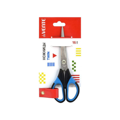Ножницы 16см deVENTE 'Twin' с резиновыми вставками
