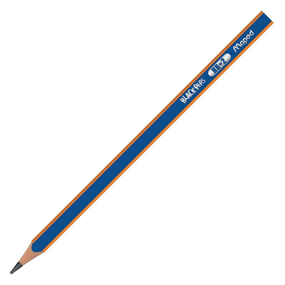 Карандаш Maped Black'Peps Navy HB трехгранный полимерный корпус