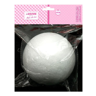 Заготовка для декорирования из пенопласта deVENTE 'Шар' d-15см