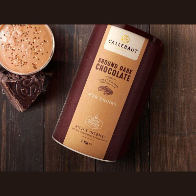 Шоколад темный тертый Callebaut 50% 1.0кг в тубе