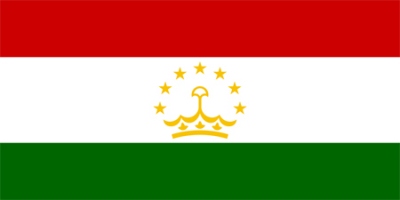 Флажок государства Таджикистан 20х10см