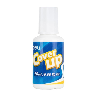 Корректирующая жидкость 20мл Deli 'Cover UP'