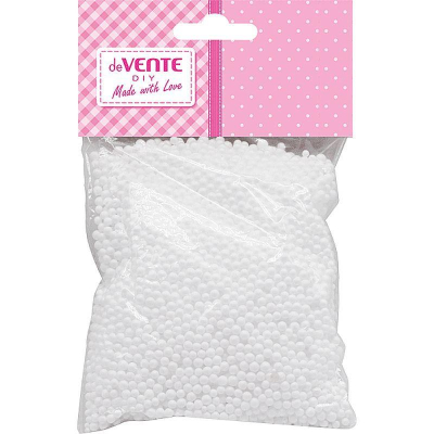 Заготовка для декорирования из пенопласта deVENTE 'Шар' d- 0.5см белый 10г