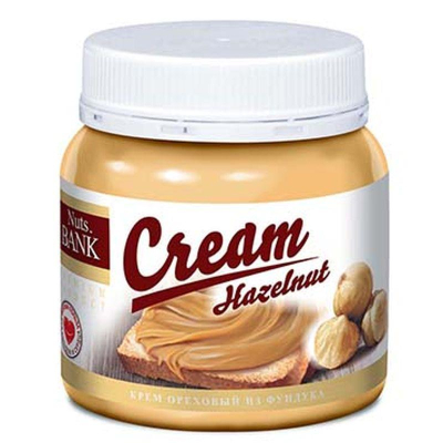 Ореховая паста десертная из обжаренного фундука NUTS BANK 250г