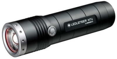 Фонарь светодиодный универсальный LED Lenser  600лм MT6  1LED алюминиевый корпус 4.2х14.1см черный