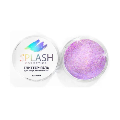 Гель для лица, тела и волос SPLASH с блестками  30гр 'Бриллиантовый фиолетовый'