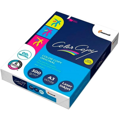 Бумага для полноцветной печати A3 300г  99% 125л Color Copy
