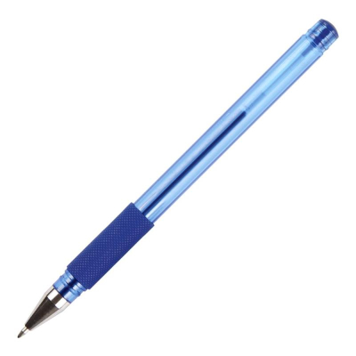Ручка гелевая deVENTE 0.5мм 'Ritony' с резиновой манжетой синяя