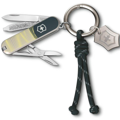 Нож&nbsp;&nbsp;58мм Classic CD&nbsp;&nbsp;7 функций 'New York Style' с брелоком для ключей в подарочной коробке