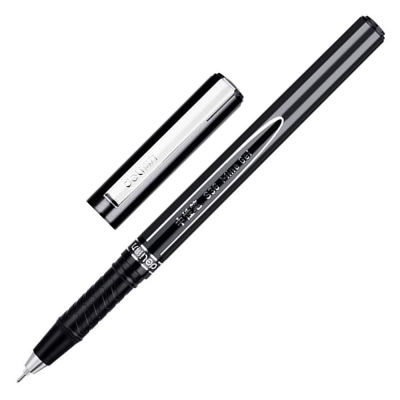 Ручка гелевая Deli 0.5мм 'S36' игольчатый стержень черная