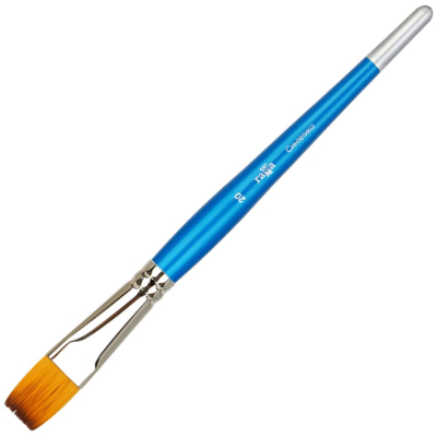 Кисть школьная синтетика Гамма плоская №20