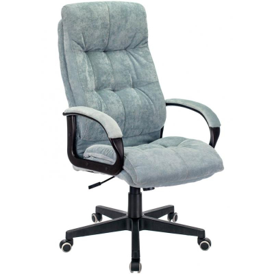 Кресло руководителя Бюрократ&nbsp;&nbsp;824 Fabric серо-голубое