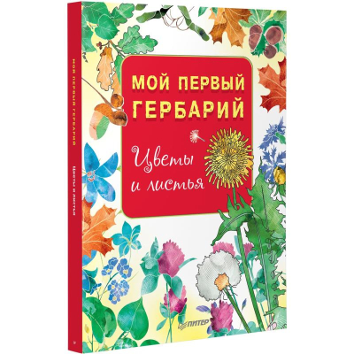 Книга детская 'Мой первый гербарий. Цветы и листья'