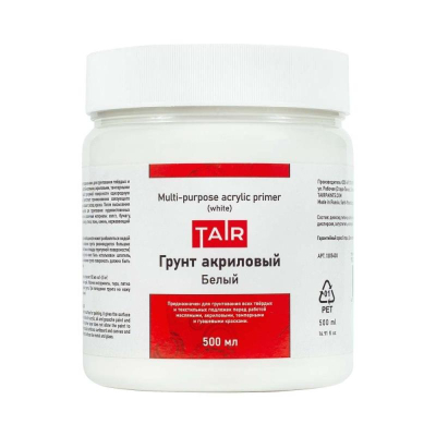 Грунт акриловый Таир белый  500мл