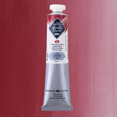 Краска темперная Мастер-Класс кадмий пурпурный&nbsp;&nbsp;46мл