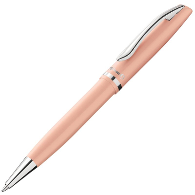 Ручка шариковая автоматическая Pelikan 0.8мм Jazz Pastel абрикосовый корпус синяя