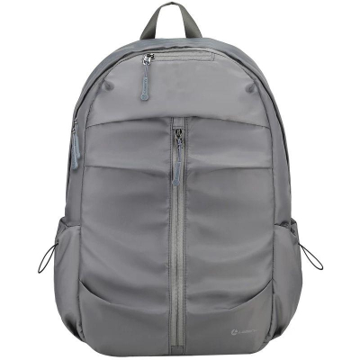 Рюкзак городской Lamark 36х46х15см отдел для ноутбука 17.3"  1 отдел 6 карманов полиэстер серый