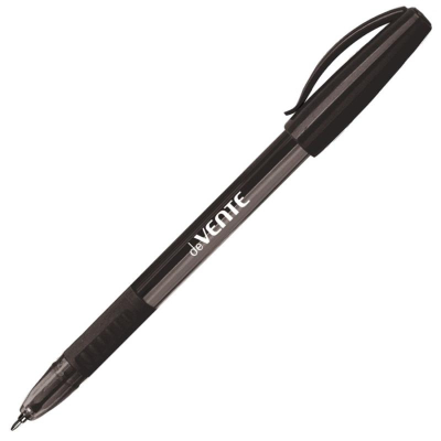 Ручка шариковая deVENTE 0.7мм 'Alira' с резиновой манжетой черная