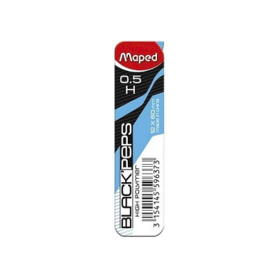 Грифель 0.5мм H Maped 'Black'Peps' 12шт