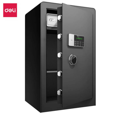 Сейф коммерческий Deli  480х800х420мм 39.3кг электронный кодовый замок/сигнализация черный