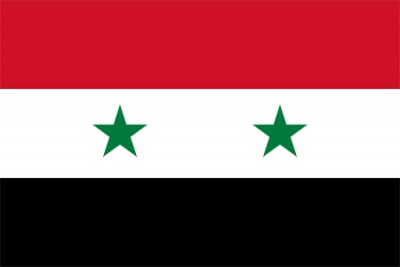 Флажок государства Сирия 20х10см