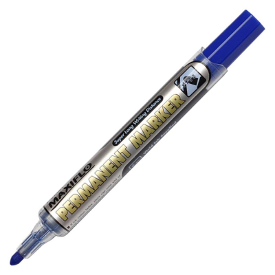 Маркер перманентный Pentel круглый  4.5мм с подкачкой чернил 'Maxiflo' синий