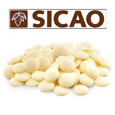 Шоколадная масса белая Sicao 25.5% 5кг