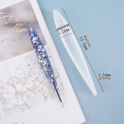 Молд силиконовый 'Ручка' 15.7х2.1х1.5см