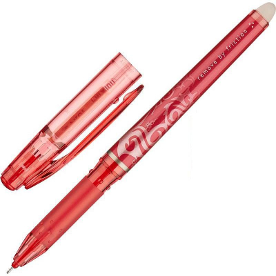 Ручка гелевая стираемая Pilot 0.5мм Frixion красная
