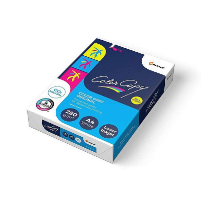 Бумага для полноцветной печати A4 280г 99% 150л Color Copy