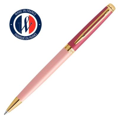 Ручка шариковая Waterman Hemisphere Colour Blocking Pink GT Medium синие чернила