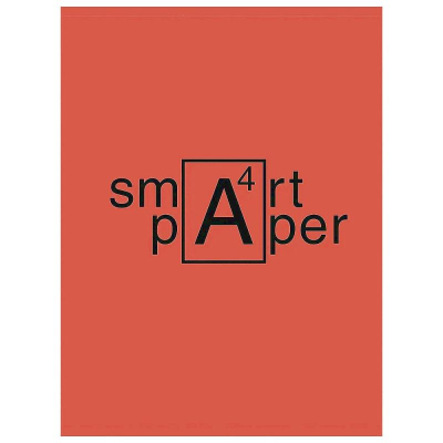 Тетрадь A4  48л клетка на скрепке Listoff® матовая картонная обложка 'Smart paper' №1