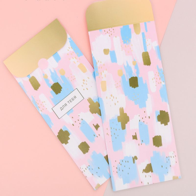 Пакет подарочный 13х29см бумажный 'Для тебя'