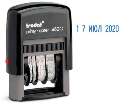 Датер автоматический 4мм Trodat Printy 4820