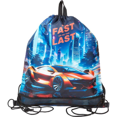 Сумка для сменки deVENTE 40x47см с вентиляционной вставкой 'Fast Or Last'