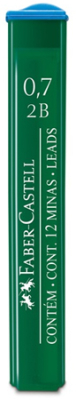 Грифель 0.7мм 2B Faber-Castell Polymer 12шт
