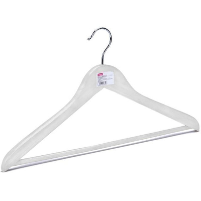 Вешалка-плечики Attache Jas с перекладиной клен белый/хром 3шт