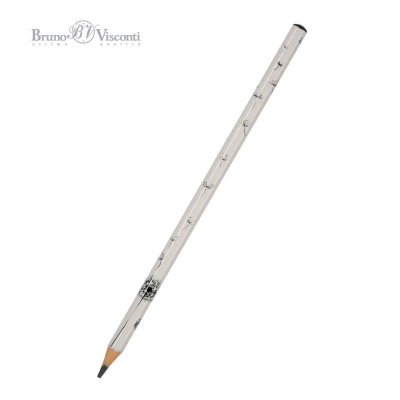 Карандаш BrunoVisconti® 'ArtGraphix' HB трехгранный полимерный корпус 'Одуванчики'