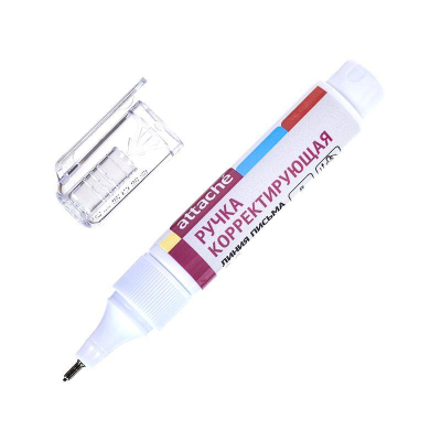 Корректирующая ручка&nbsp;&nbsp;8мл/1.2мм Attache