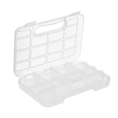 Коробка для мелких принадлежностей Gamma 24.5х18х4.5см пластиковая прозрачная