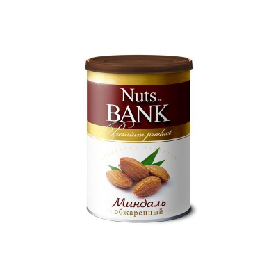Орех миндаль обжаренный целый NUTS BANK 200г