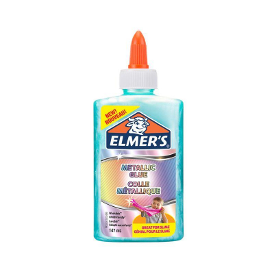 Клей канцелярский металлик Elmer's 147мл бирюзовый