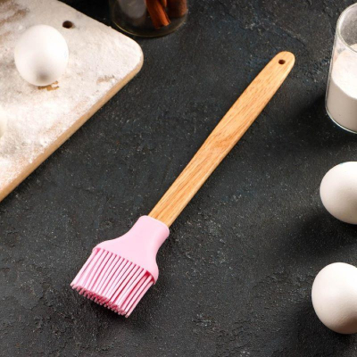 Кисть кондитерская Доляна 28х6х1.5см 'Бамбук'