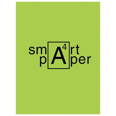 Тетрадь A4  48л клетка на скрепке Listoff® матовая картонная обложка 'Smart paper' №3