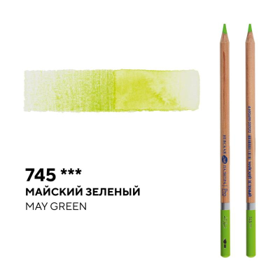 Карандаш акварельный художественный Белые ночи майский зеленый (745)