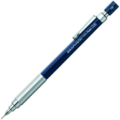 Карандаш автоматический профессиональный 0.5мм Pentel Graph&nbsp;&nbsp;600™ синий