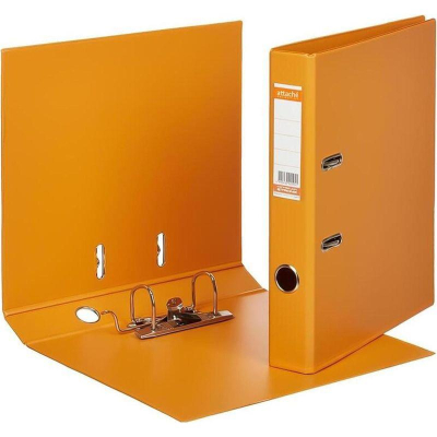 Папка файл A4&nbsp;&nbsp;50мм Attache Selection 'StrongLine' PVC разобранная оранжевая