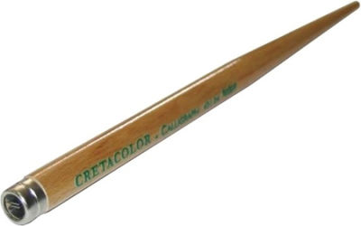Держатель пера для каллиграфии и черчения прямой Cretacolor деревянный лакированный