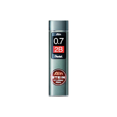 Грифель 0.7мм 2B Pentel Ain Stein 40шт